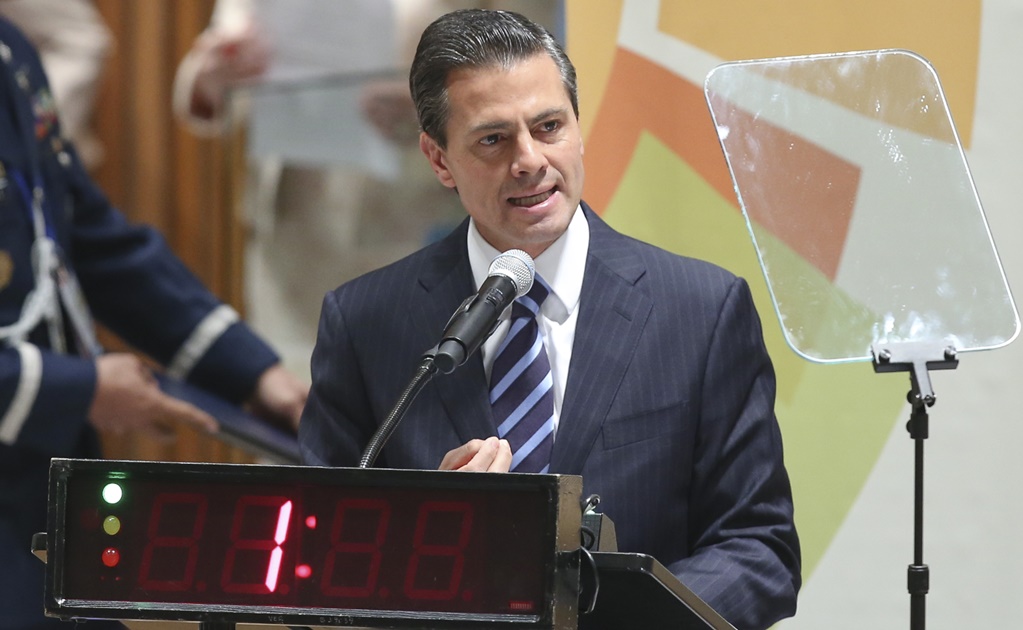 Peña Nieto viaja a Nueva York para participar en Asamblea General de la ONU