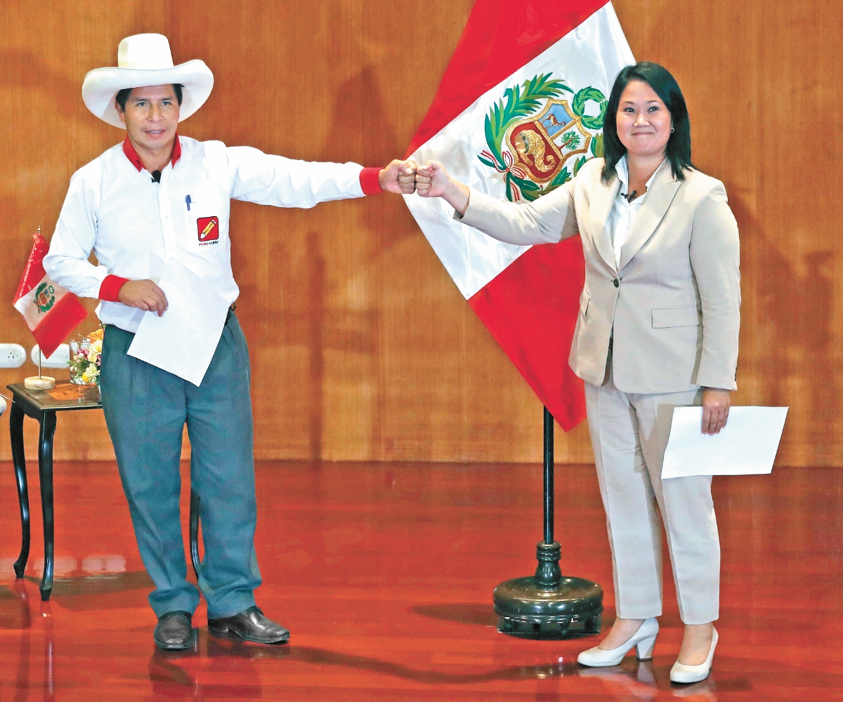 Castillo y Fujimori, en empate técnico: encuestas