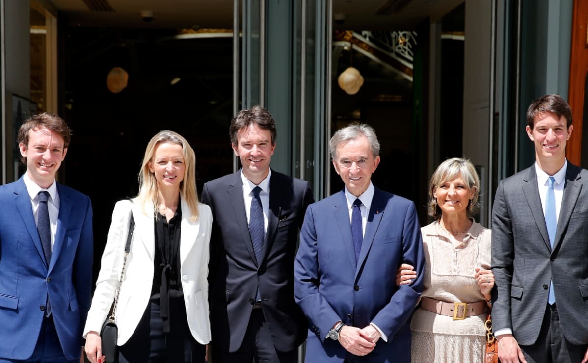 Ellos son los hijos de Bernard Arnault, herederos del Imperio LVMH