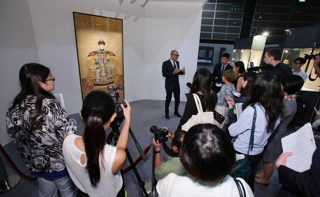 Subastan el retrato imperial más caro de China