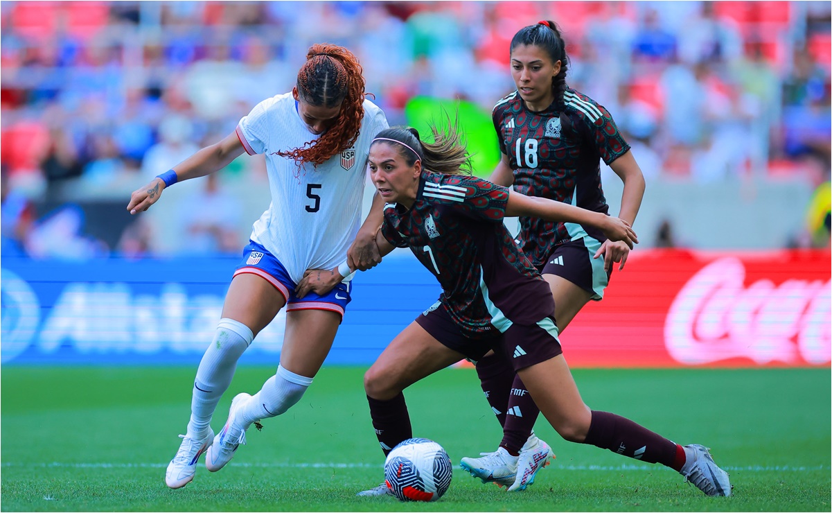 Selección Mexicana Femenil pierde ante Estados Unidos en juego amistoso 