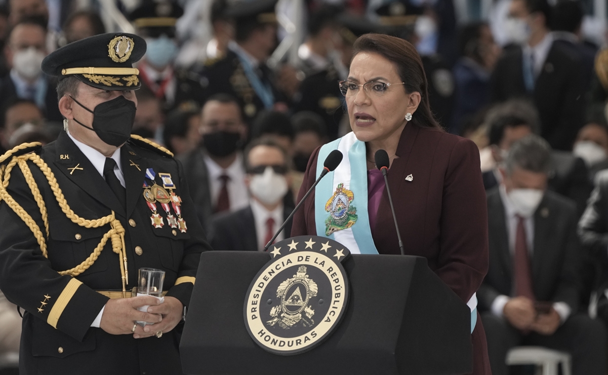 “No más narcotráfico ni crimen organizado”: Xiomara Castro, primera mujer presidente de Honduras