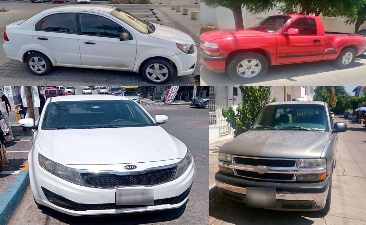 Policía Municipal de Culiacán recupera 17 vehículos robados en un lapso de ocho días