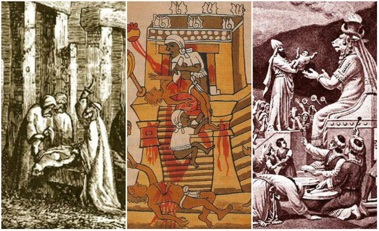 10 culturas antiguas que realizaban sacrificios humanos