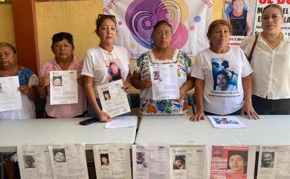 Existen más de 300 casos de personas desaparecidas actualmente en Yucatán 