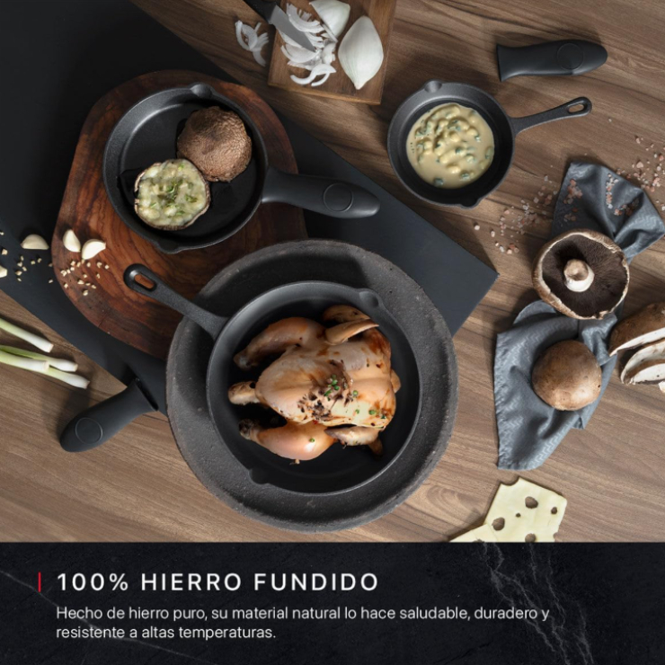 Set Sartenes Hierro Fundido Cookify Amazon 5
