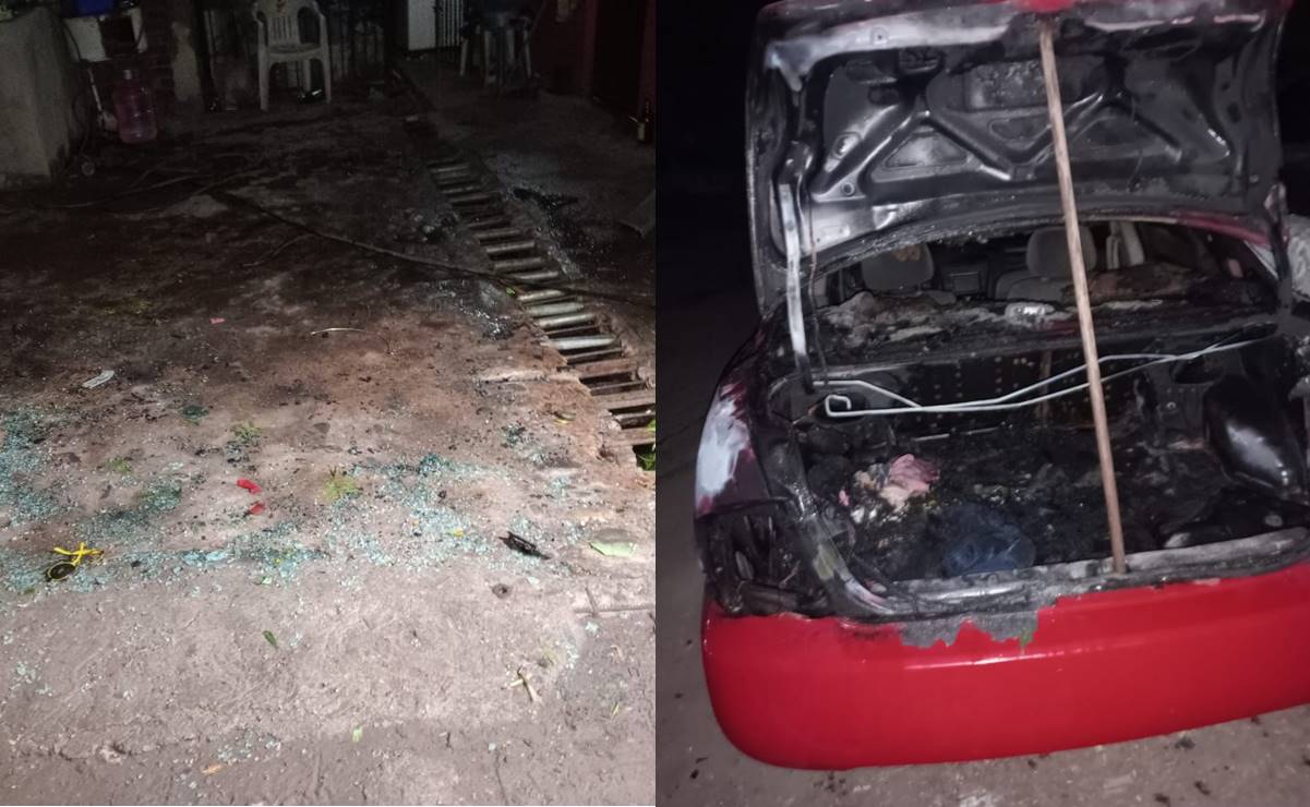 VIDEO: Atacan con drones cargados de explosivos otra localidad de Apatzingán, Michoacán