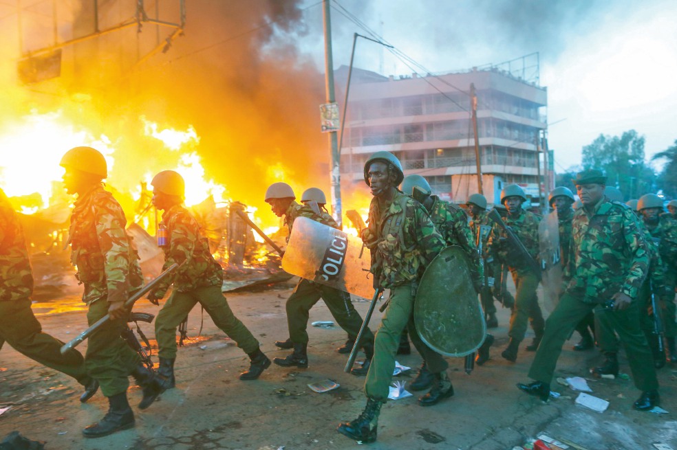 Crece la tensión en Kenia, tras comicios