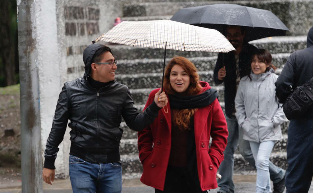 Prevén para hoy lluvias fuertes en la Ciudad de México