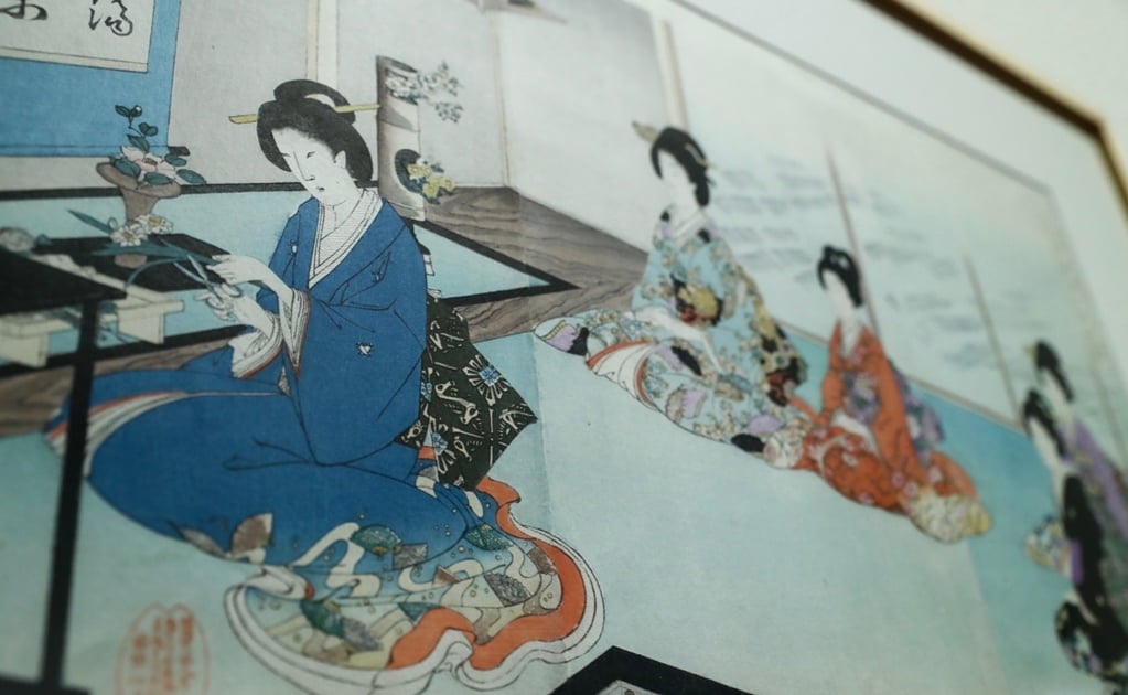 Bellas Artes recorre el Japón de Tablada en muestra
