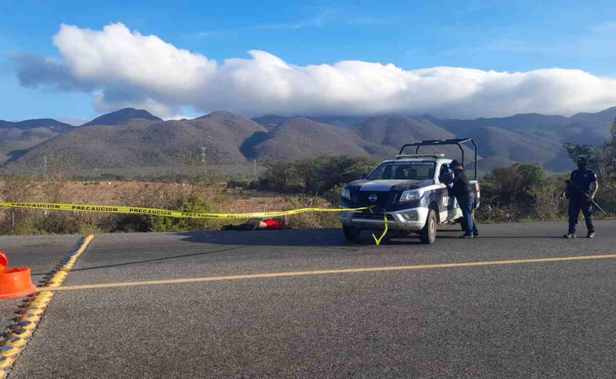 Tres migrantes de Camerún fallecen en accidente sobre carretera de Oaxaca