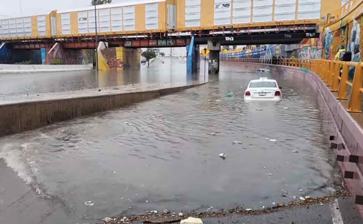 48 horas de lluvias desatan caos en San Luis Potosí, advierten que habrá más precipitaciones en próximas horas  