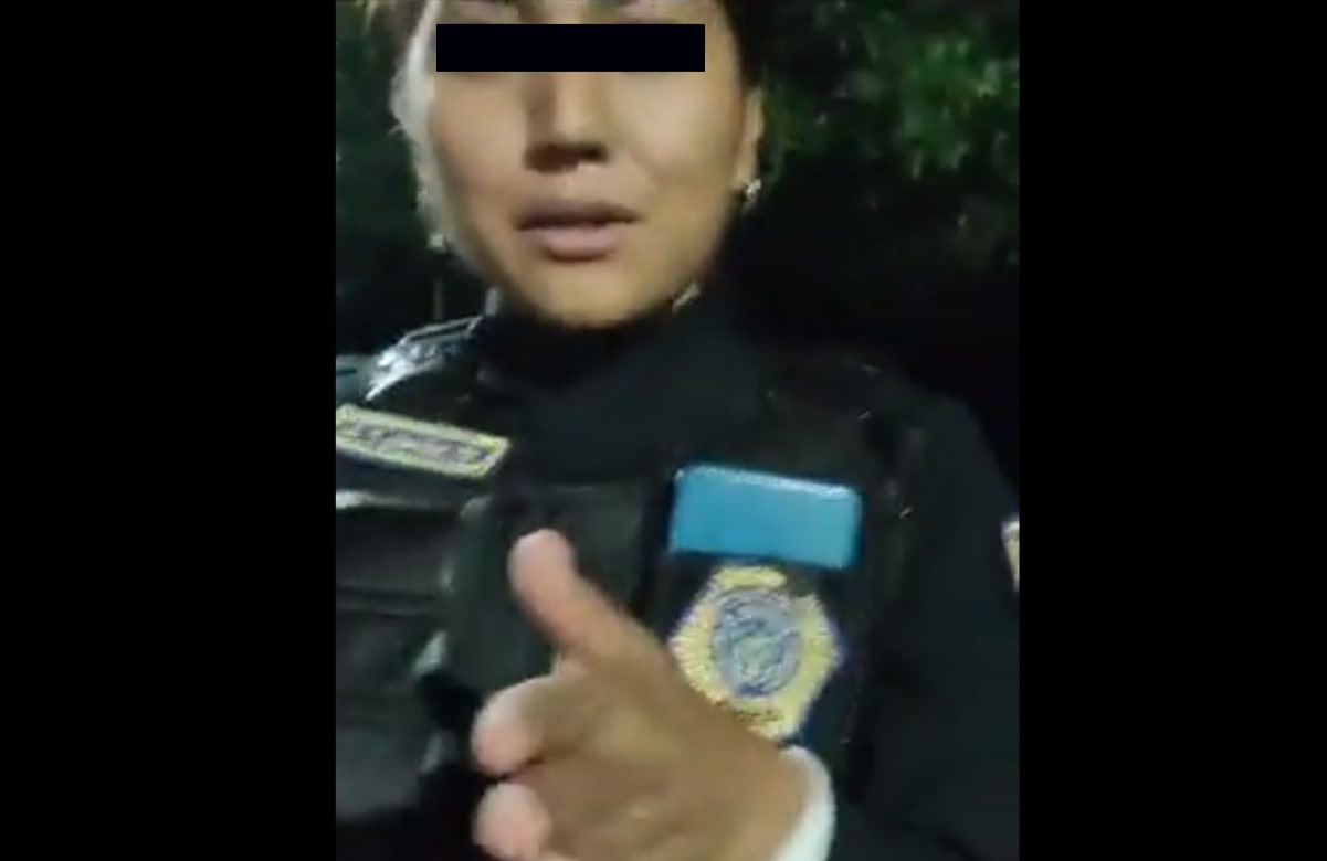 SSC confirma que policía estaba alcoholizada al detener a automovilistas en Chapultepec, VIDEO