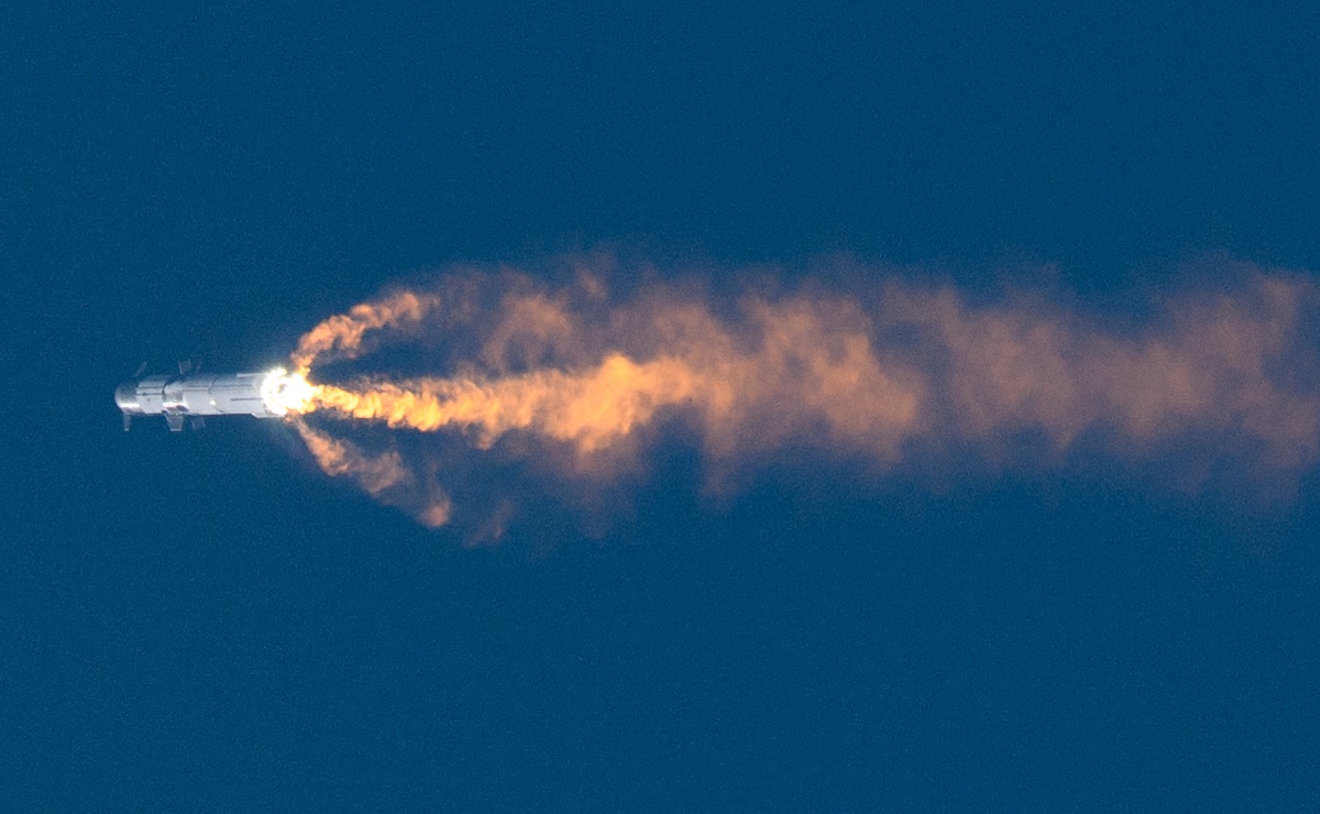 Imágenes. Así explotó Starship, el megacohete de Elon Musk, a segundos de despegar