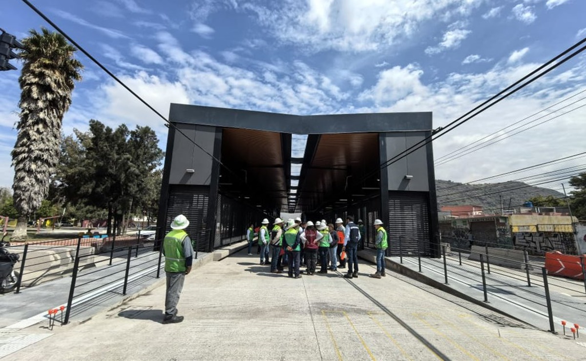 Nos quedó mal una empresa constructora con el Trolebús de Chalco a Santa Martha, reconoce AMLO