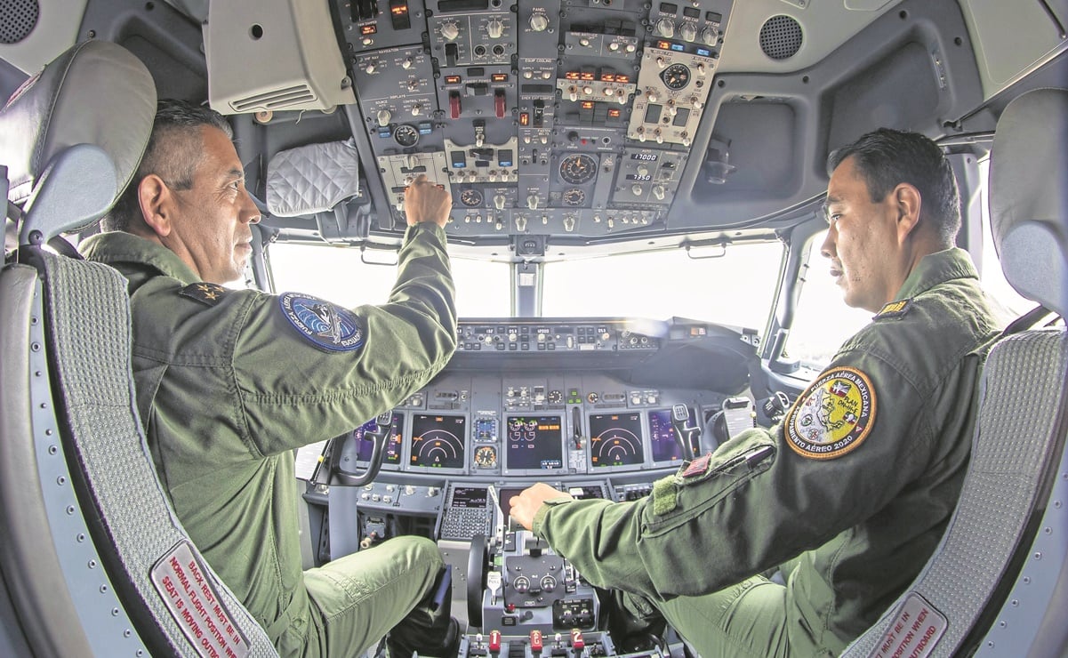 Buscan capacitar a pilotos para la aerolínea militar