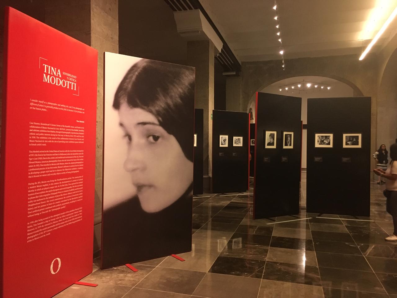 Senado inaugura exposición sobre Tina Modotti