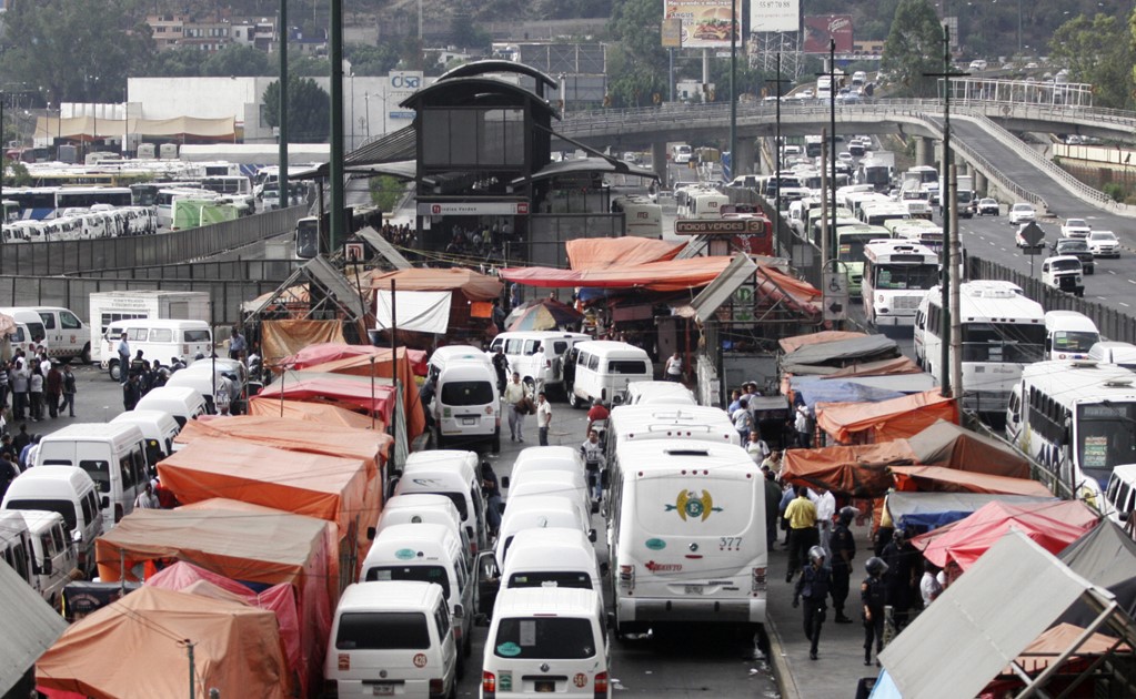 Mexico City and its chaotic public transport