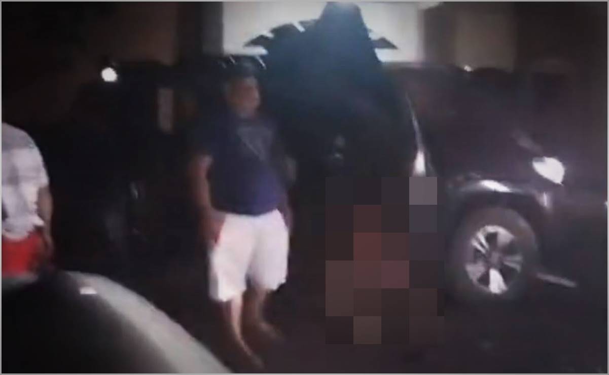 VIDEO: Motosicarios asesinan a extorsionador en Apatzingán