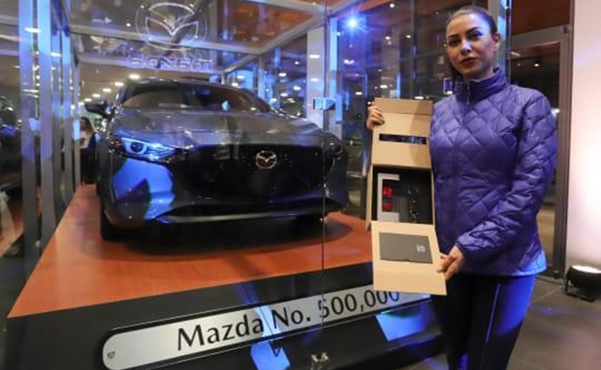 Tras 14 años en México, Mazda vende su auto 500 mil en el país 