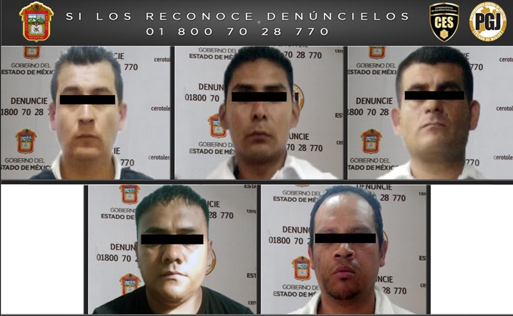 Caen 11 policías de Edomex acusados de robo