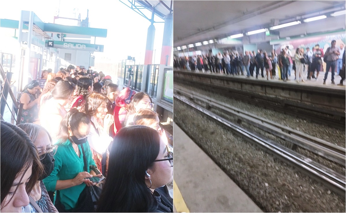 Retrasos y saturación de usuarios en Línea B del Metro CDMX, ¿qué fue lo que ocurrió?