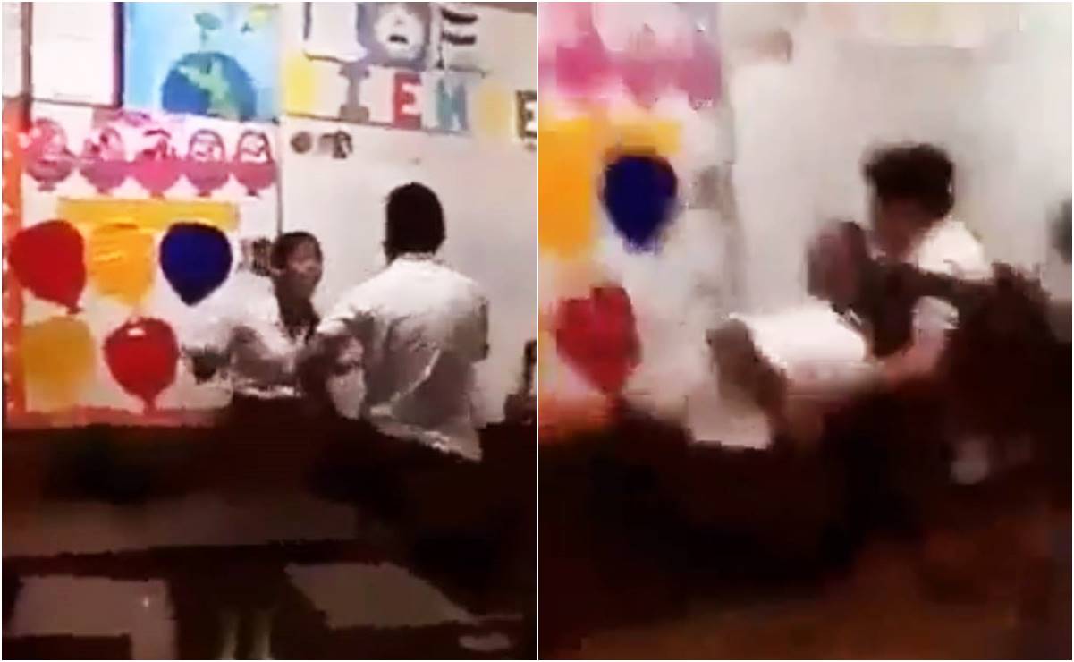 ¿Qué dicen las autoridades sobre video de estudiante golpeando a compañera, presuntamente en escuela de León, Guanajuato? 