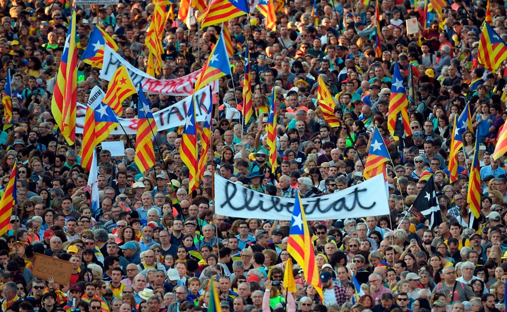Independentistas vuelven a las calles en Barcelona