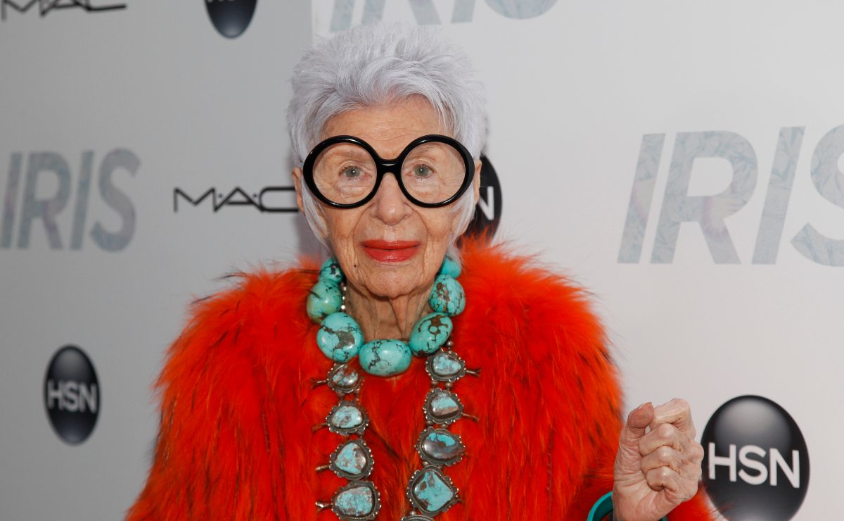 Iris Apfel, la primera influencer en cumplir 100 años de vida