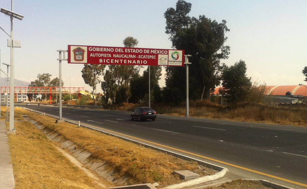 Tlalnepantla exige pago por autopista Naucalpan-Ecatepec