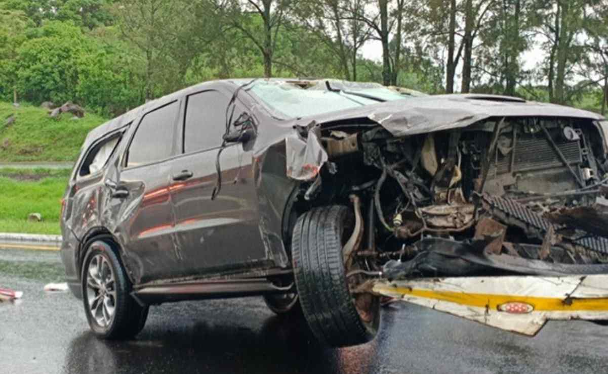 Michoacán: mientras habitantes se manifestaban en su contra, alcaldesa de Coeneo se accidenta en Autopista de Occidente