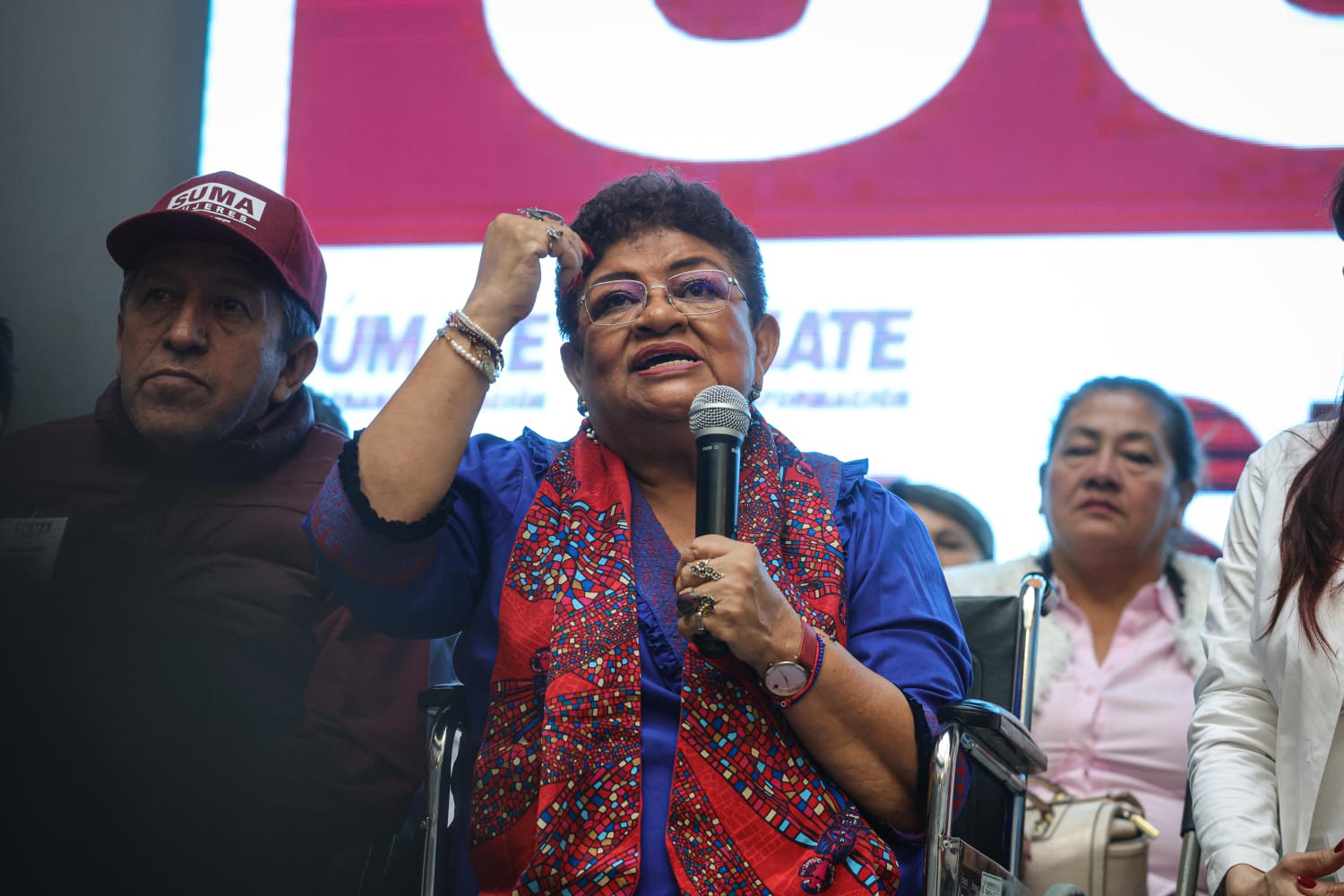 Activistas piden a Godoy en Senado agenda feminista y contra violencia vicaria