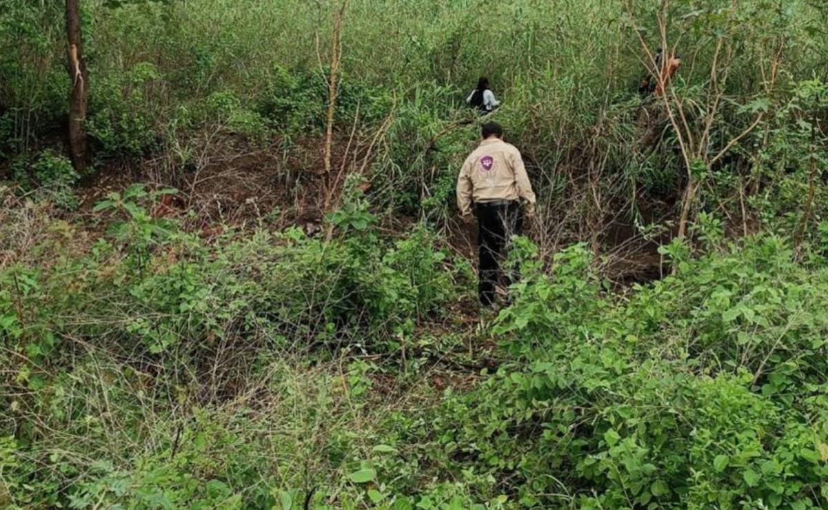 Localizan fosas clandestinas en el municipio de Zacatepec, Morelos