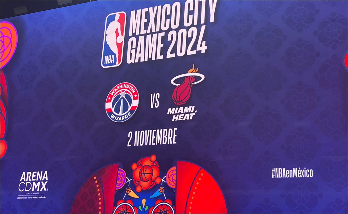 Miami Heat enfrentará a Washington Wizards el próximo 2 de noviembre en la Arena CDMX