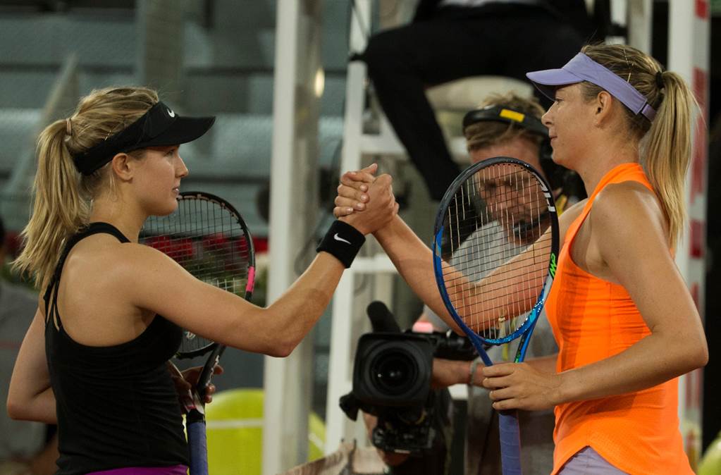 Tras llamarla ‘tramposa’, Bouchard vence a Sharapova 