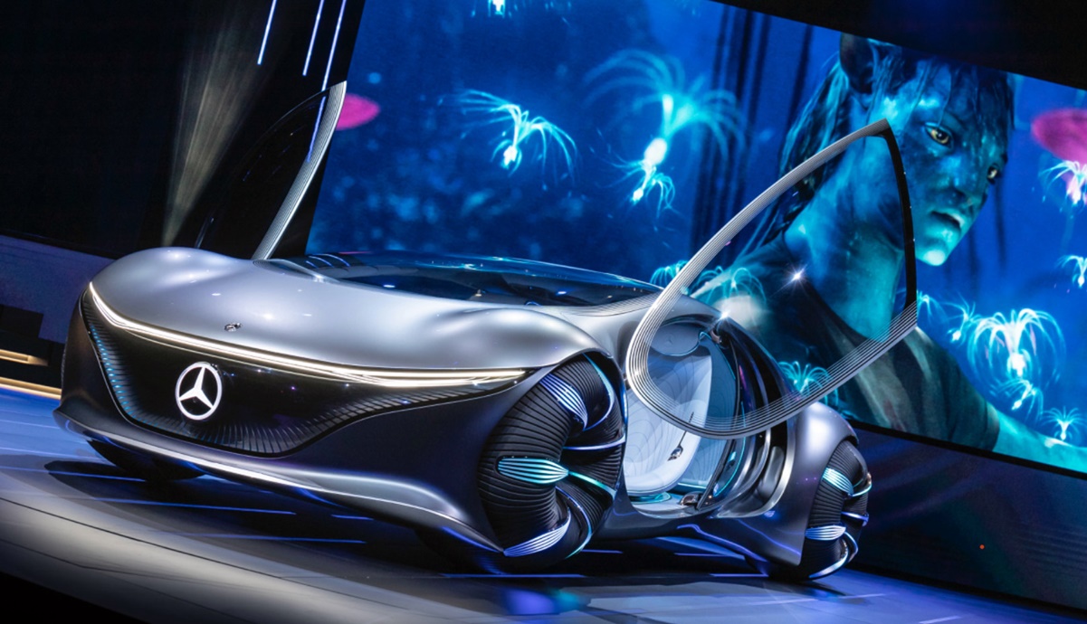 Mercedes-Benz presenta un auto inspirado en Avatar