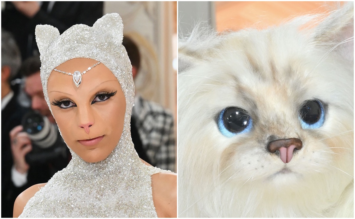 La conmovedora razón por la que Jared Leto y Doja Cat acudieron a la Met Gala vestidos de gato