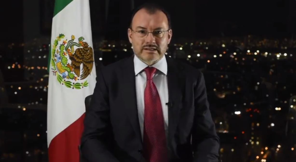 Luis Videgaray se despide en video de la SRE; agradece aprendizaje