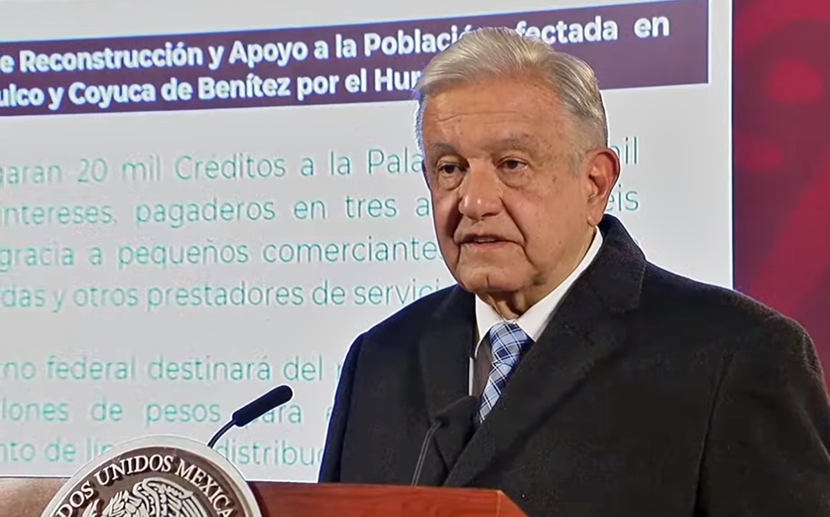 AMLO da a conocer primera etapa de reconstrucción para Acapulco y Coyuca por “Otis”