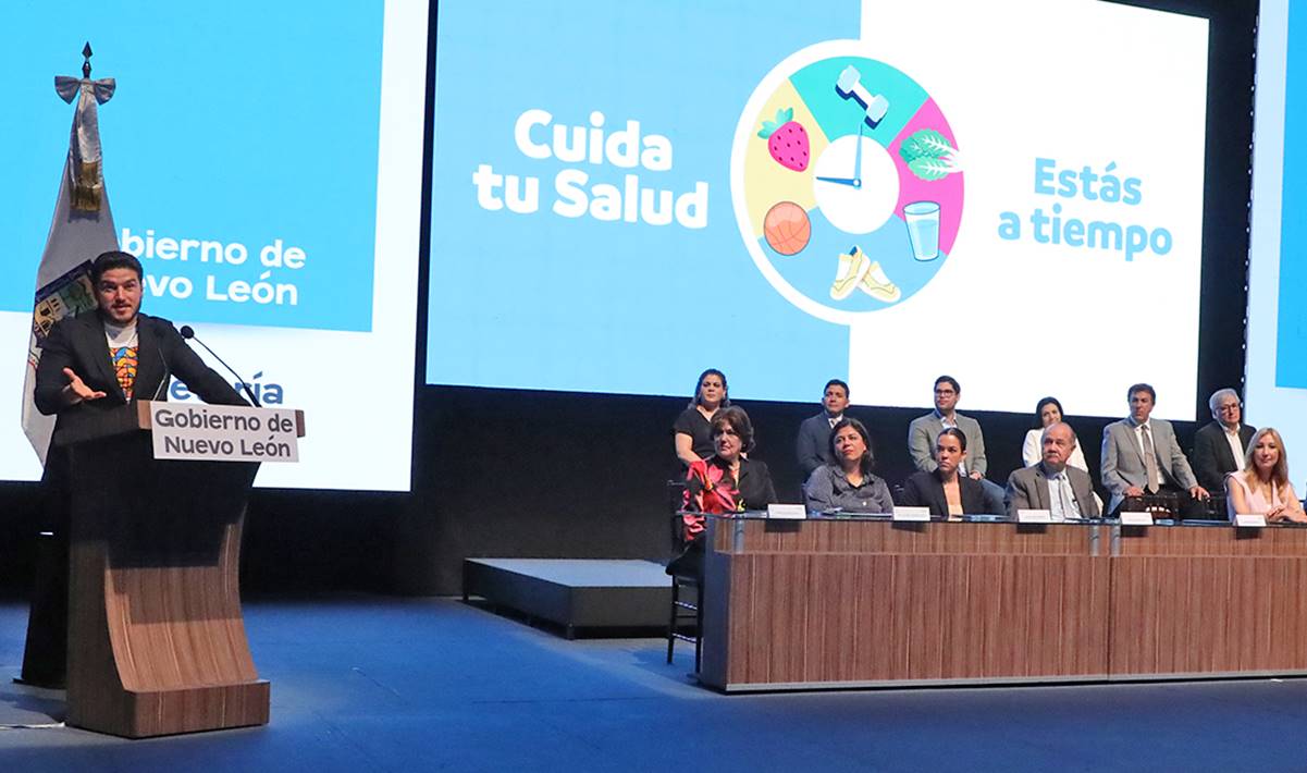 Nuevo León lanza la estrategia “Cuida tu salud, estás a tiempo”