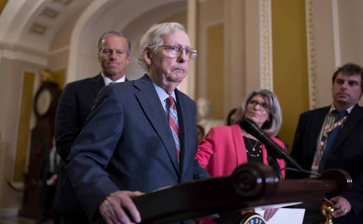 Mitch McConnell dejará su puesto como líder republicano del Senado en noviembre