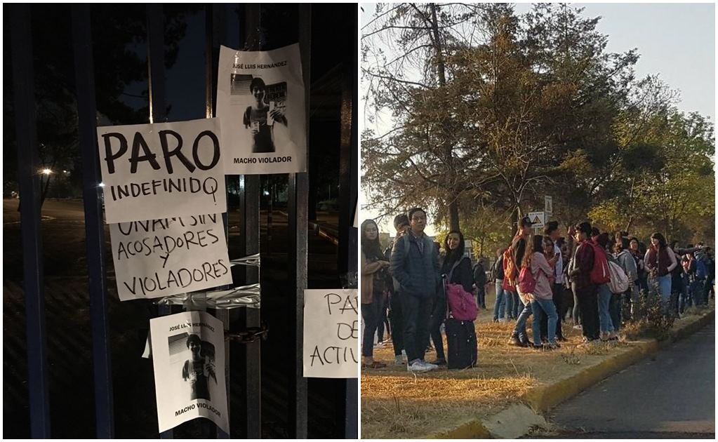 Realizan paro en Facultad de Ciencias Políticas y Sociales de la UNAM