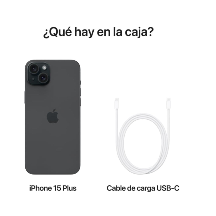 iPhone 15 Plus Puerto USB-C y Biseles