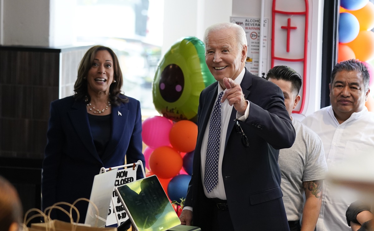 Joe Biden celebra el ‘Cinco de Mayo’ en una taquería en Washington