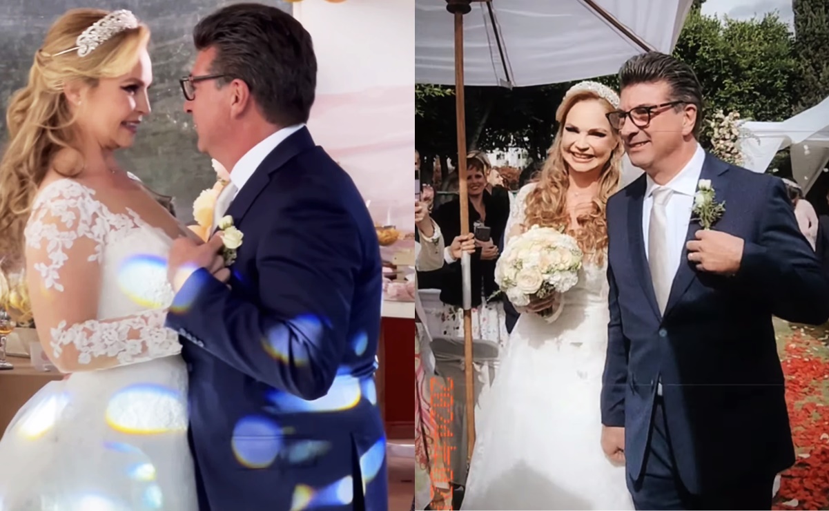Ana Patricia Rojo se casó por tercera ocasión en discreta ceremonia