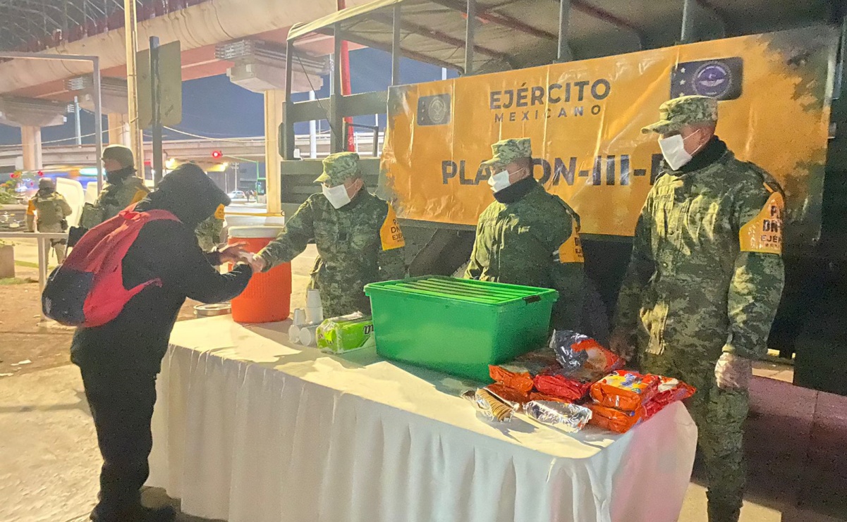 Ante bajas temperaturas, realizan operativos para apoyar a población en situación de calle en Nuevo León