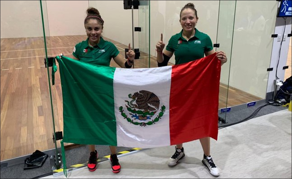 Paola Longoria y Samantha Salas conquistan el oro 25 para México