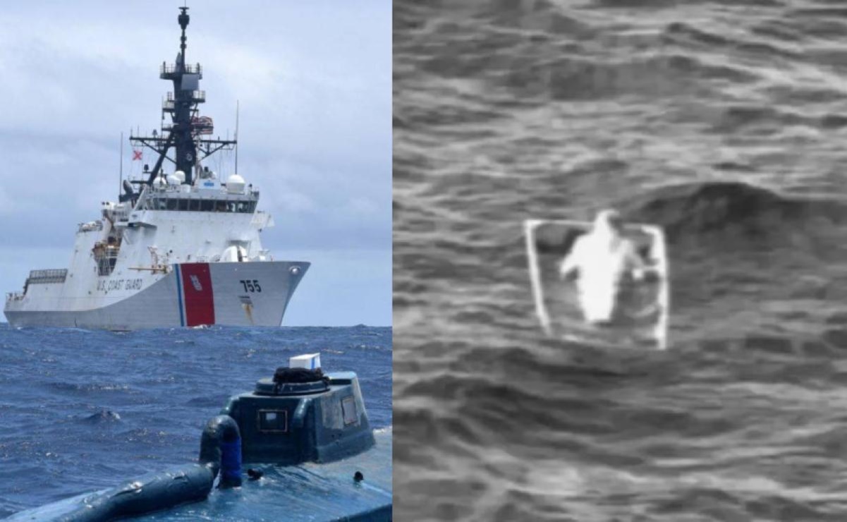 Guardia Costera de Estados Unidos rescata con vida a joven en bote casi sumergido