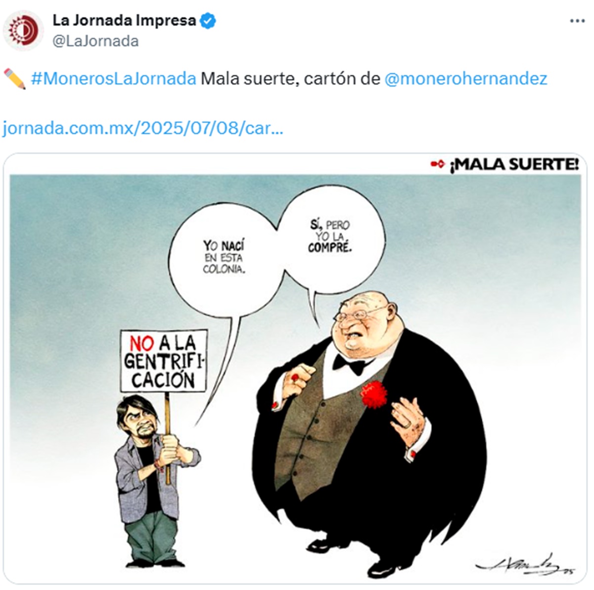 Gentrificación en CDMX; 5 cartones de la prensa nacional sobre la polémica  marcha en la Condesa