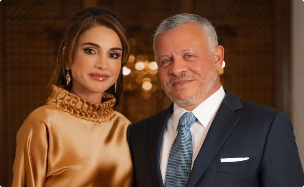 Rania de Jordania envía dulce mensaje al rey Abdalá por su Jubileo de Plata